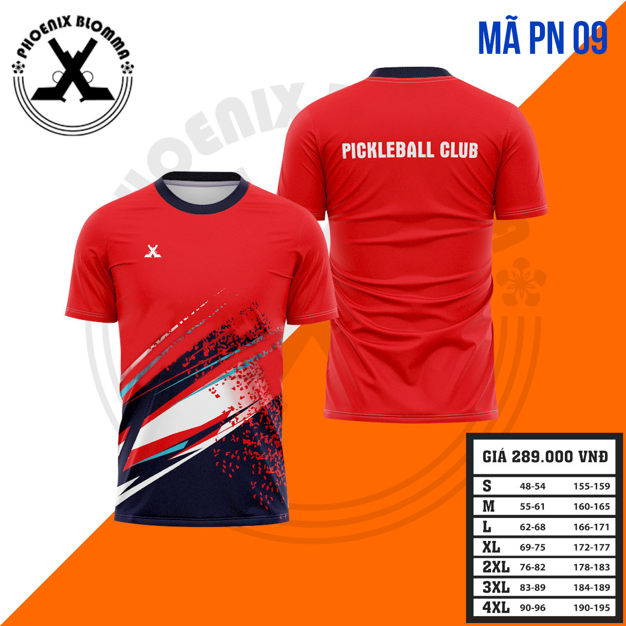 ÁO CỔ TRÒN  PICKLEBALL 49