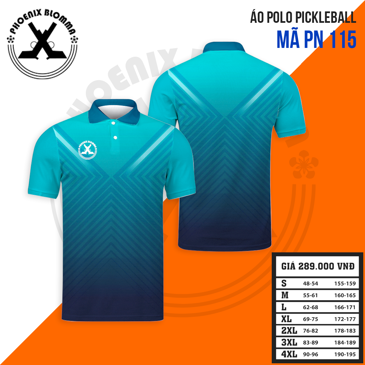 ÁO POLO PICKLEBALL 90