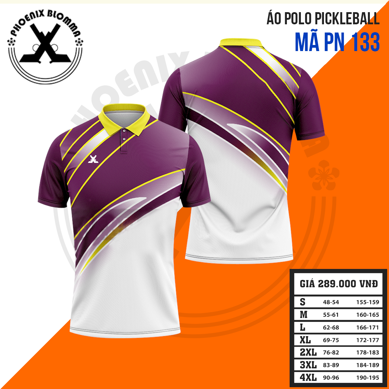 ÁO POLO PICKLEBALL 108