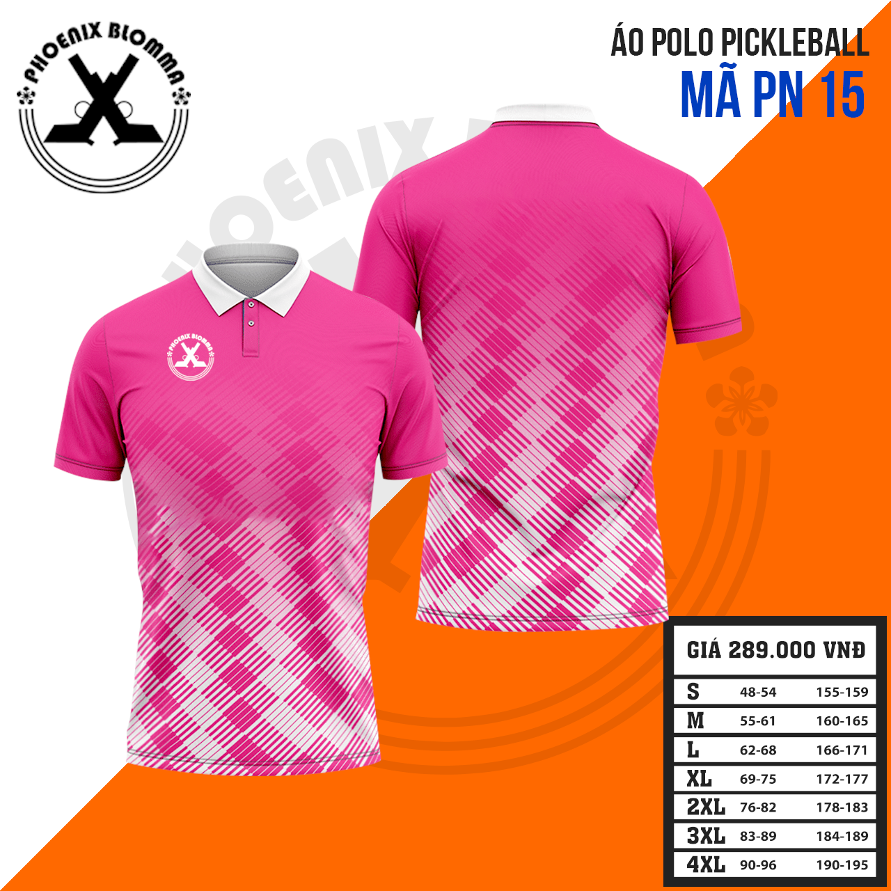 ÁO POLO PICKLEBALL 138