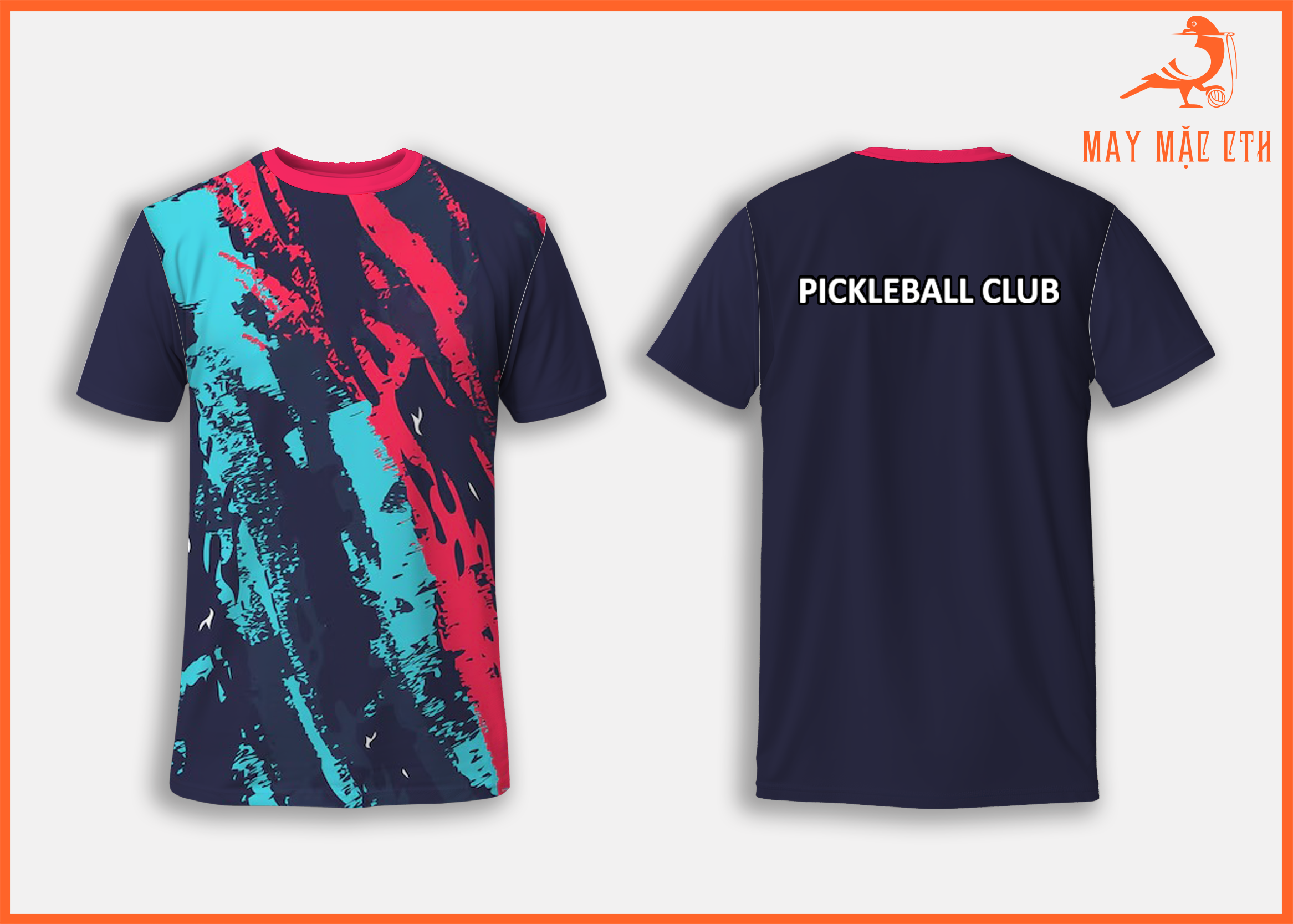 ÁO CỔ TRÒN  PICKLEBALL 14