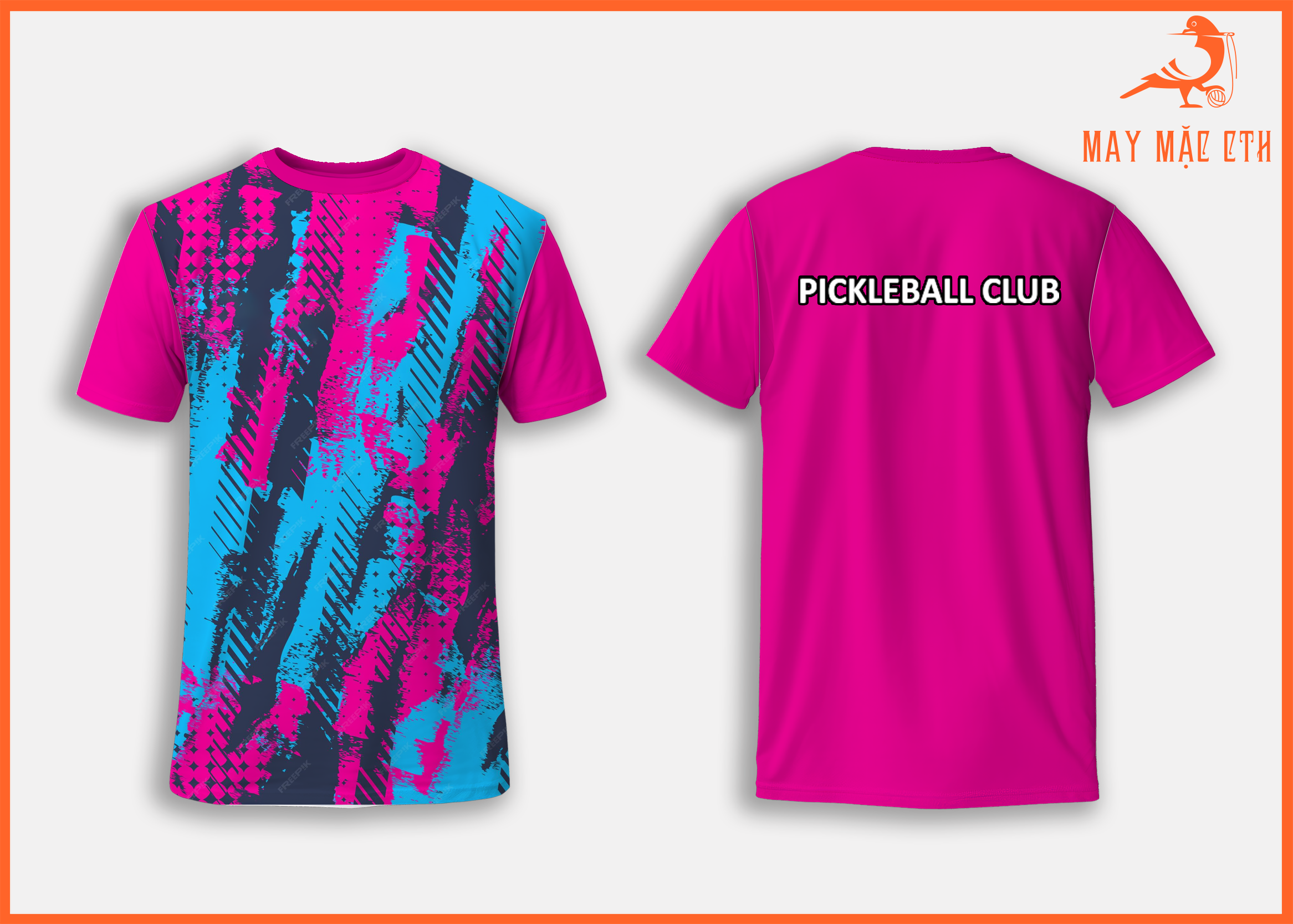 ÁO CỔ TRÒN  PICKLEBALL 16