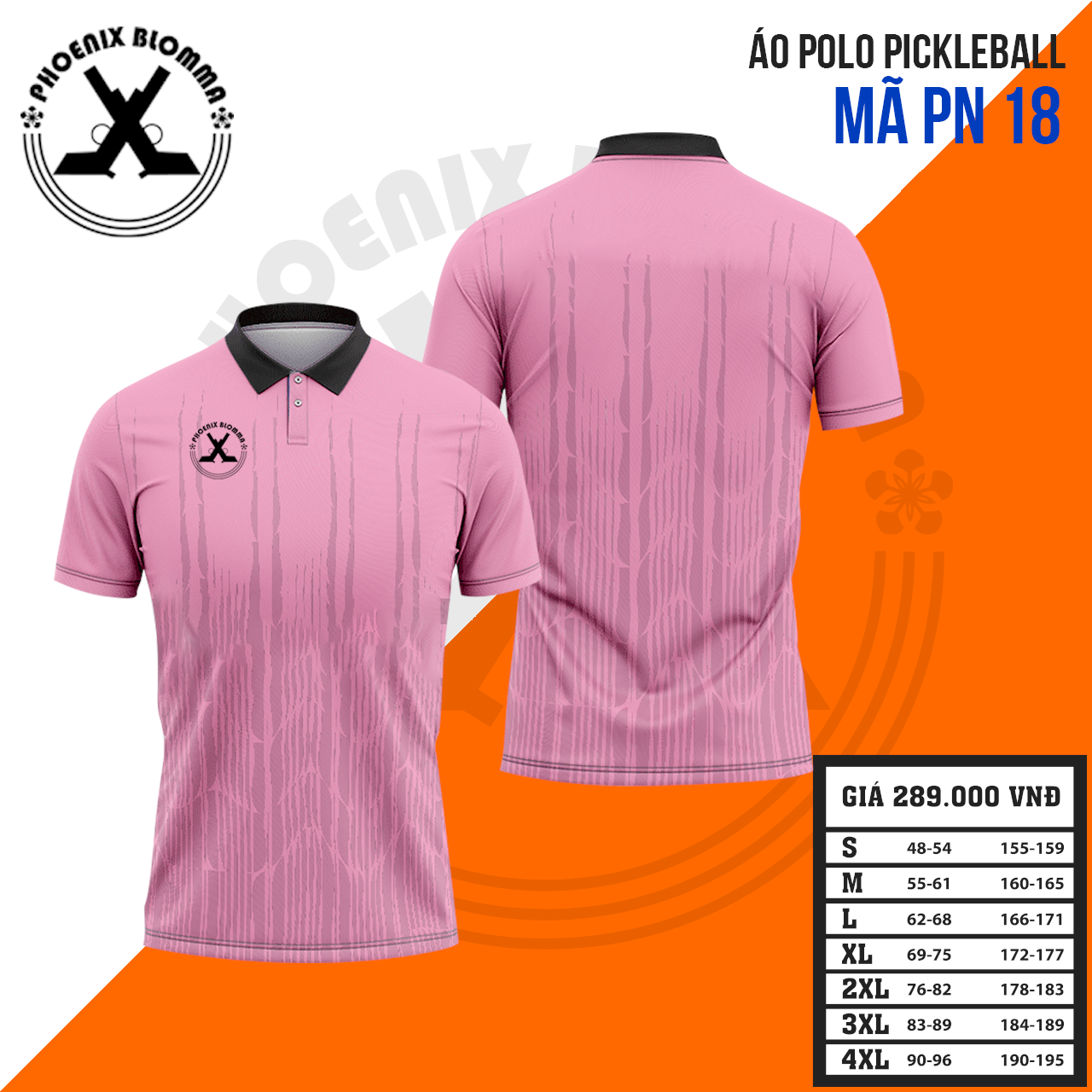 ÁO POLO PICKLEBALL 136