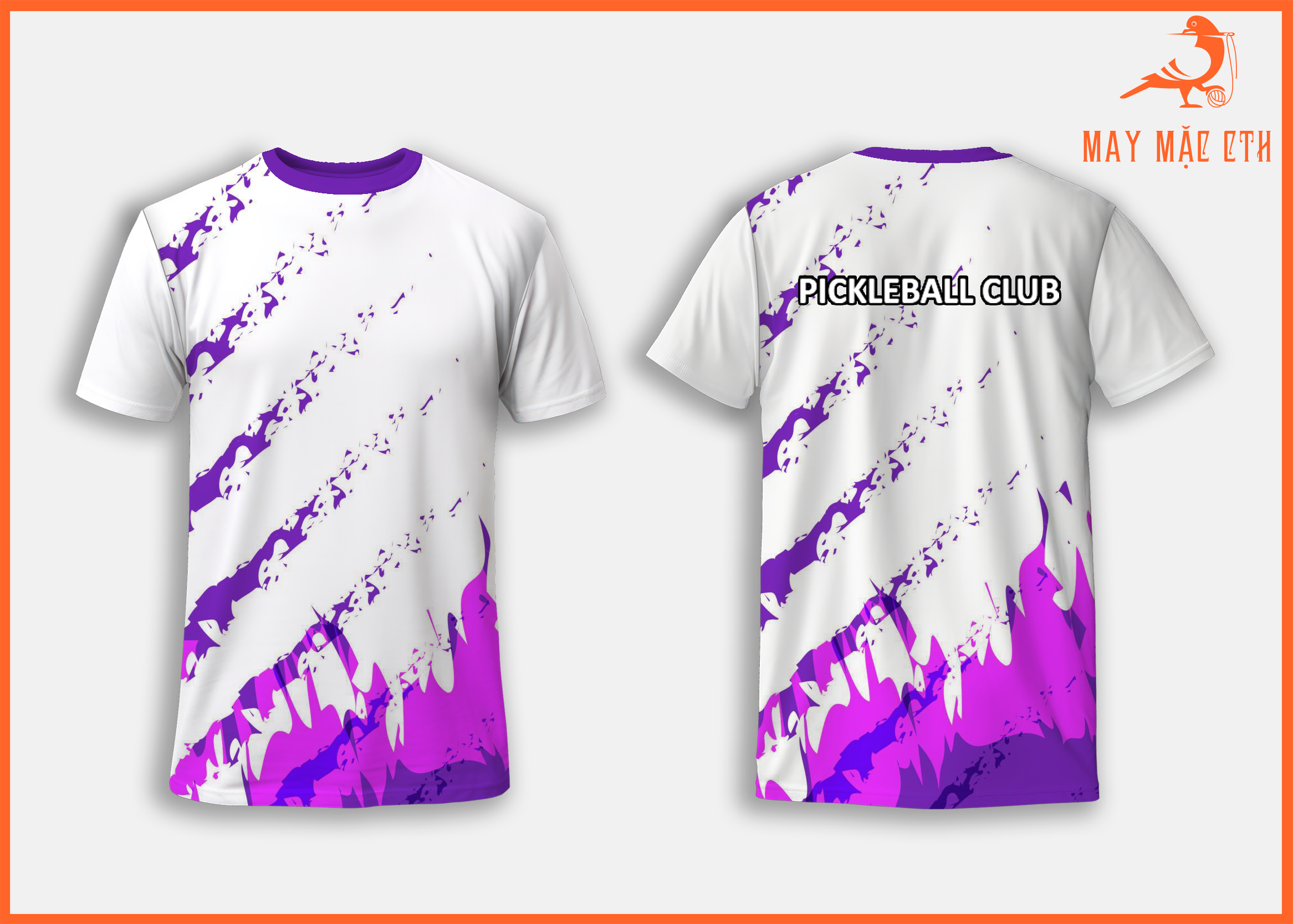 ÁO CỔ TRÒN  PICKLEBALL 01