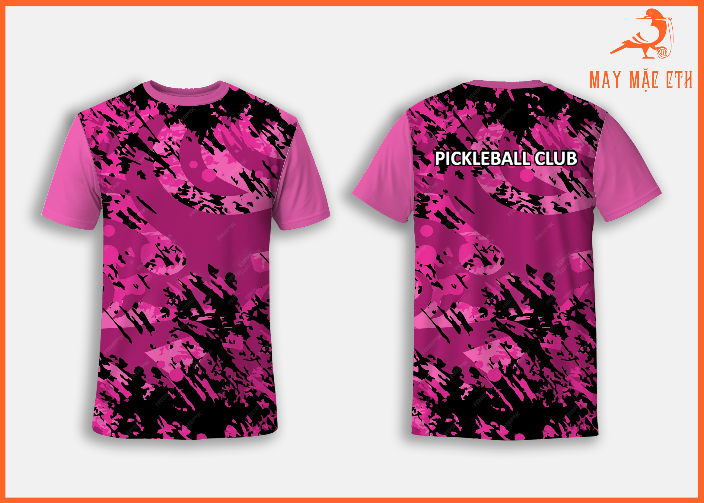 ÁO CỔ TRÒN  PICKLEBALL 18