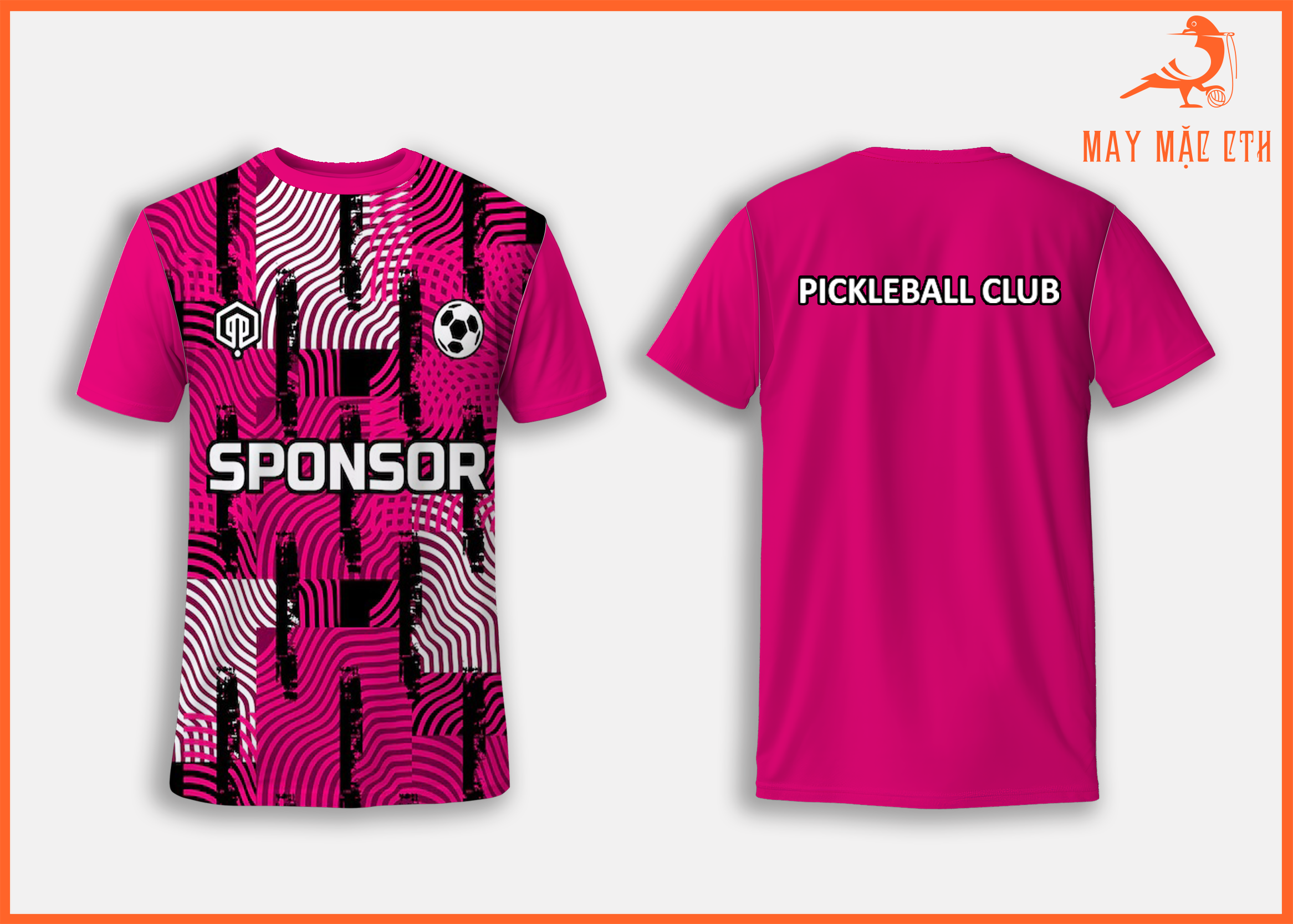 ÁO CỔ TRÒN  PICKLEBALL 19