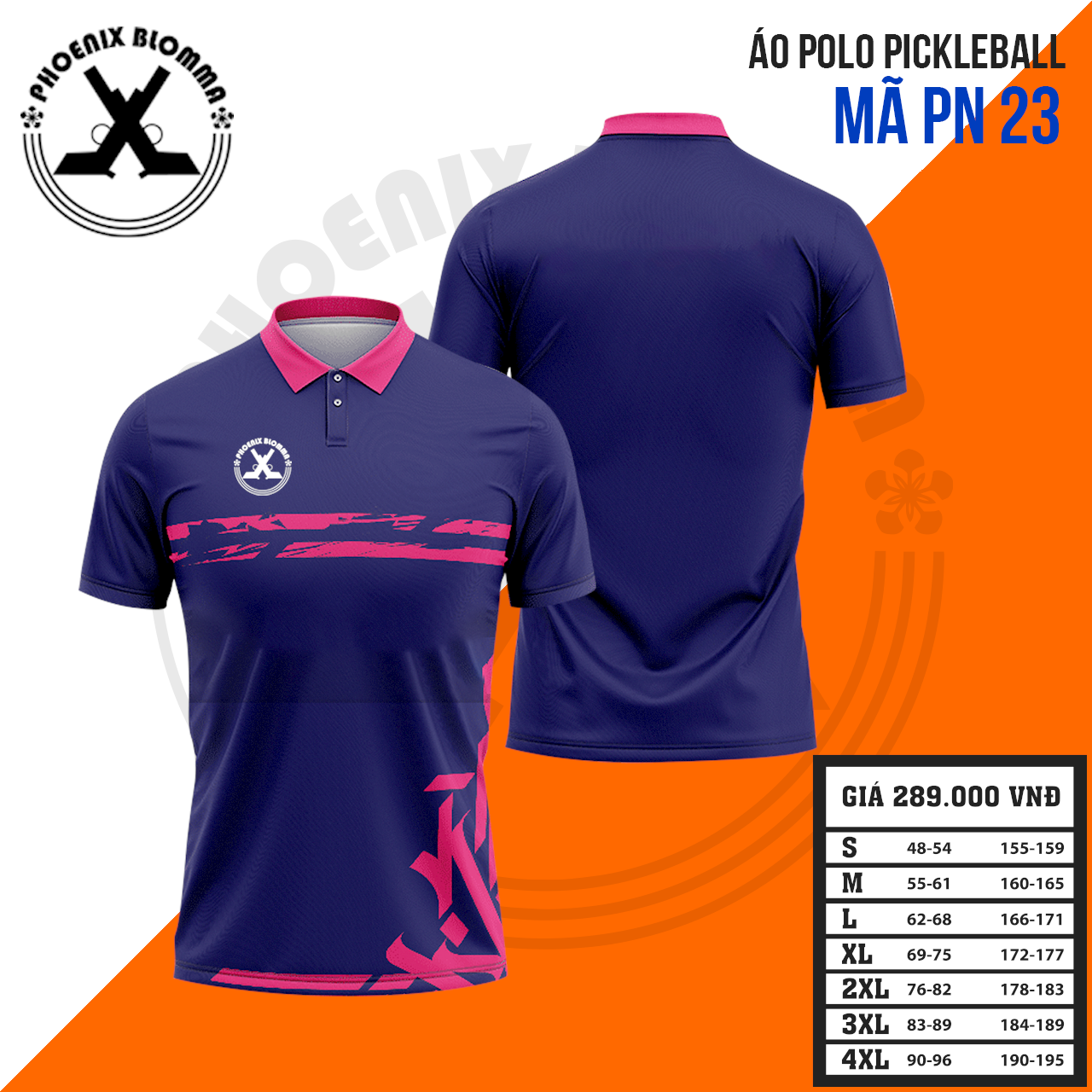 ÁO POLO PICKLEBALL 130