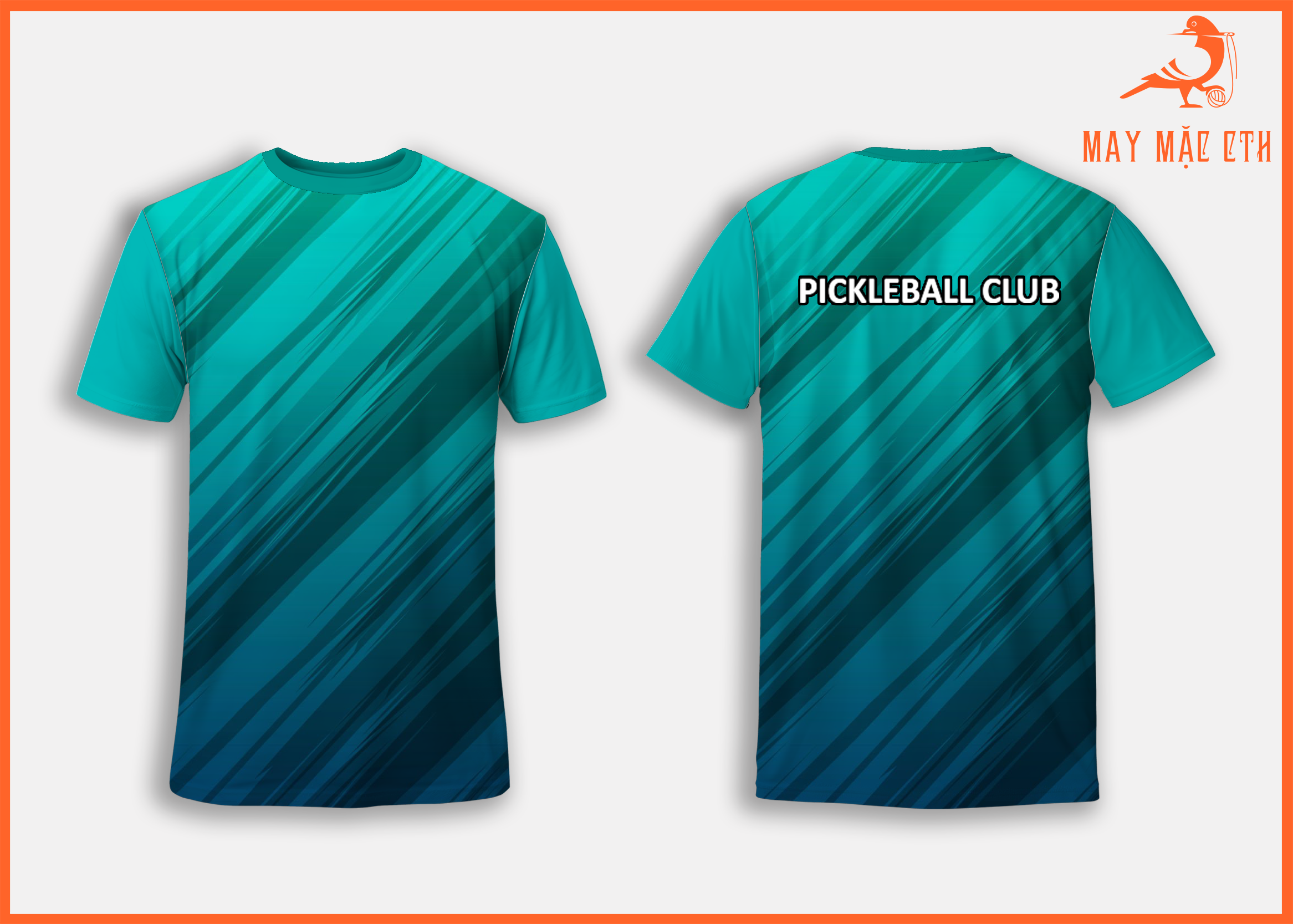 ÁO CỔ TRÒN  PICKLEBALL 25