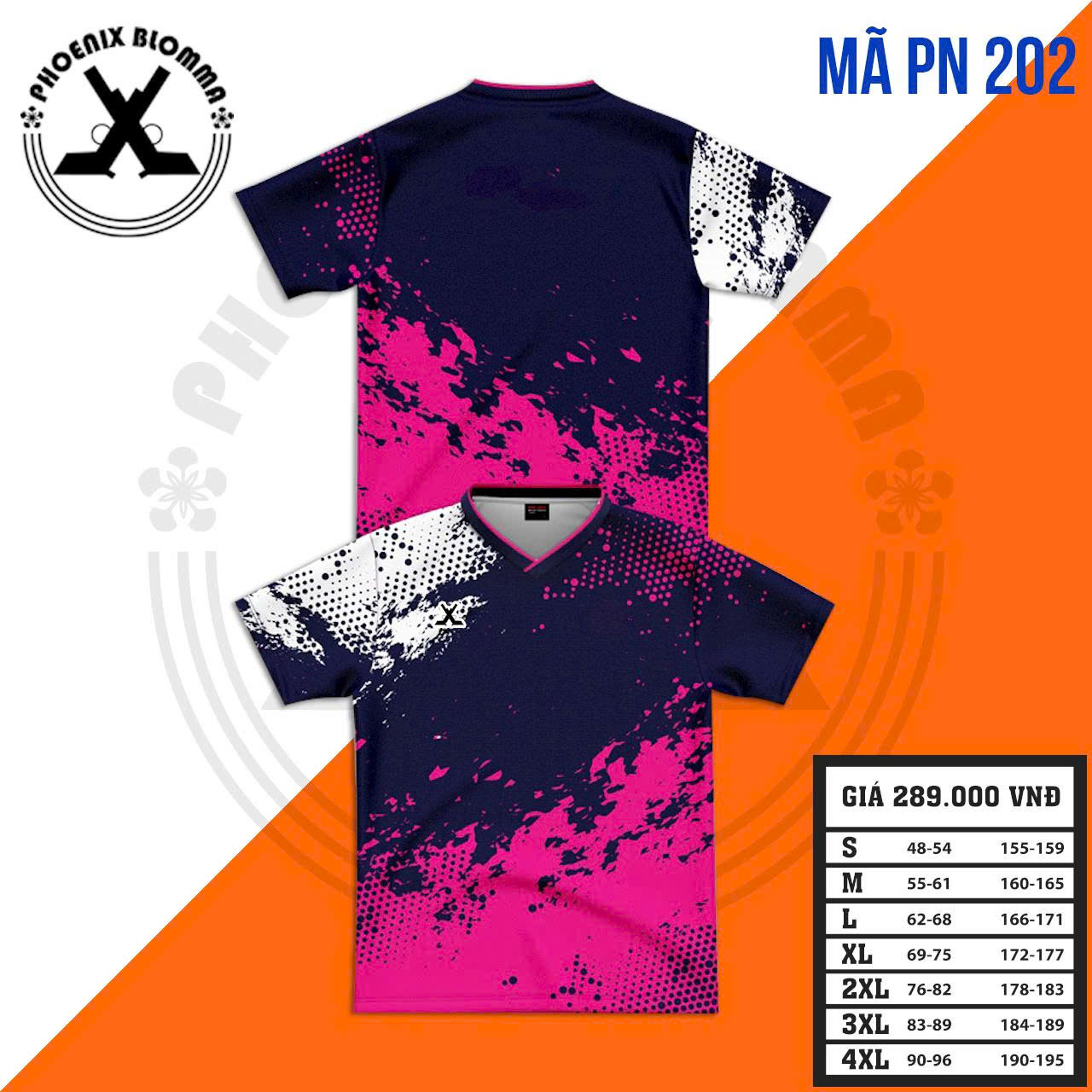 ÁO CỔ TIM  PICKLEBALL 01