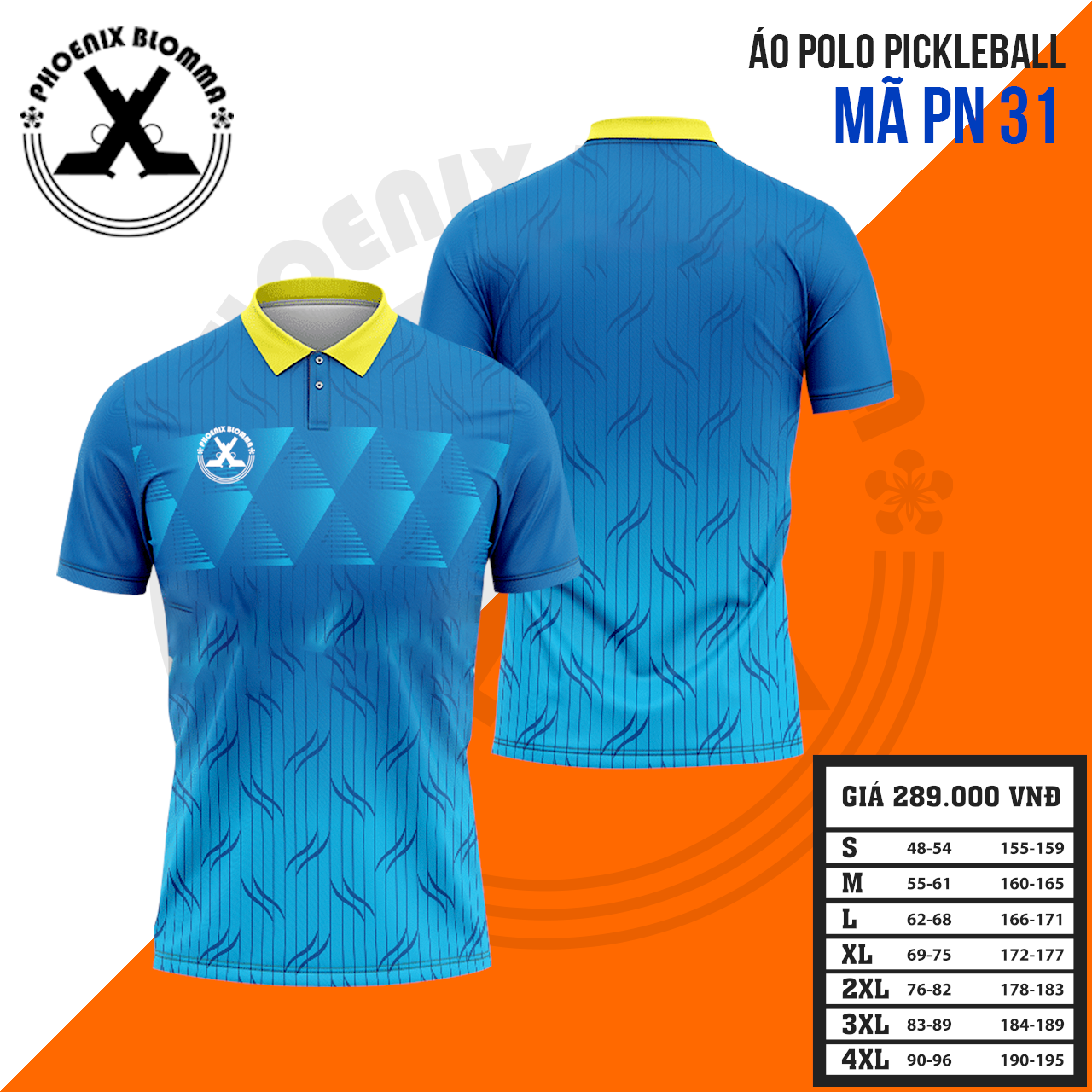 ÁO POLO PICKLEBALL 134