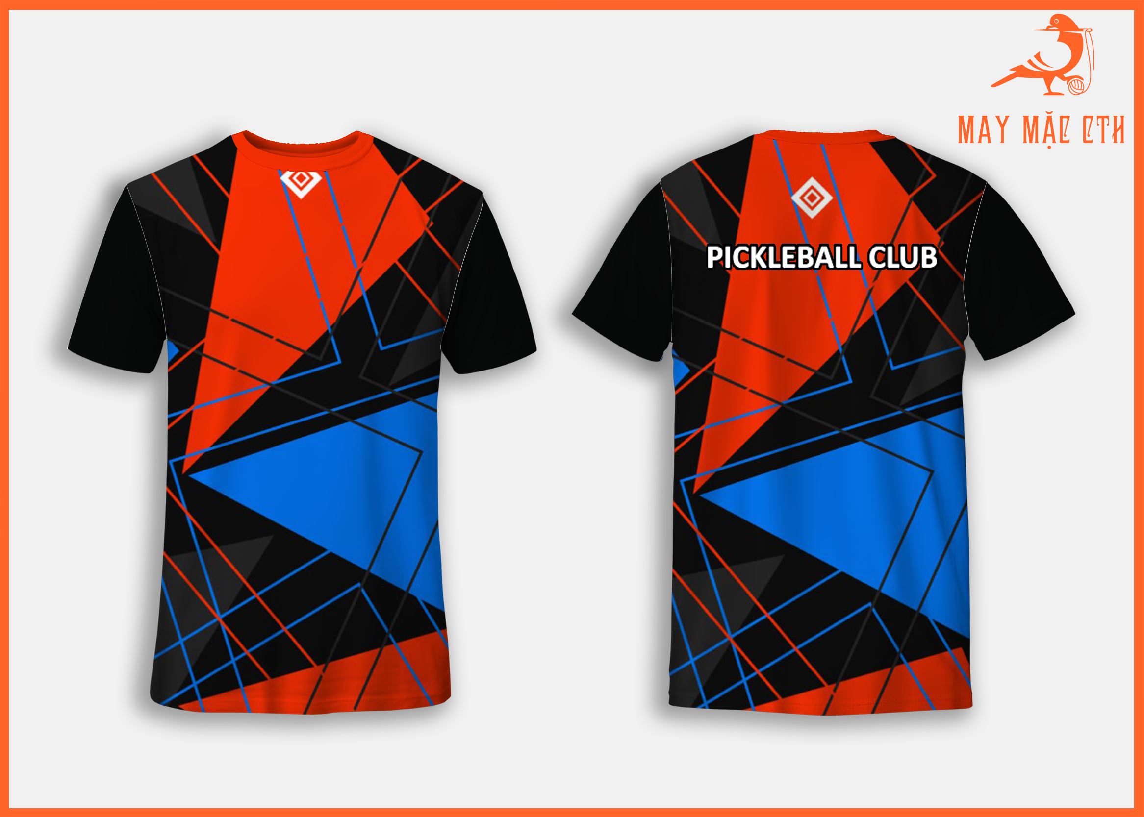 ÁO CỔ TRÒN  PICKLEBALL 36