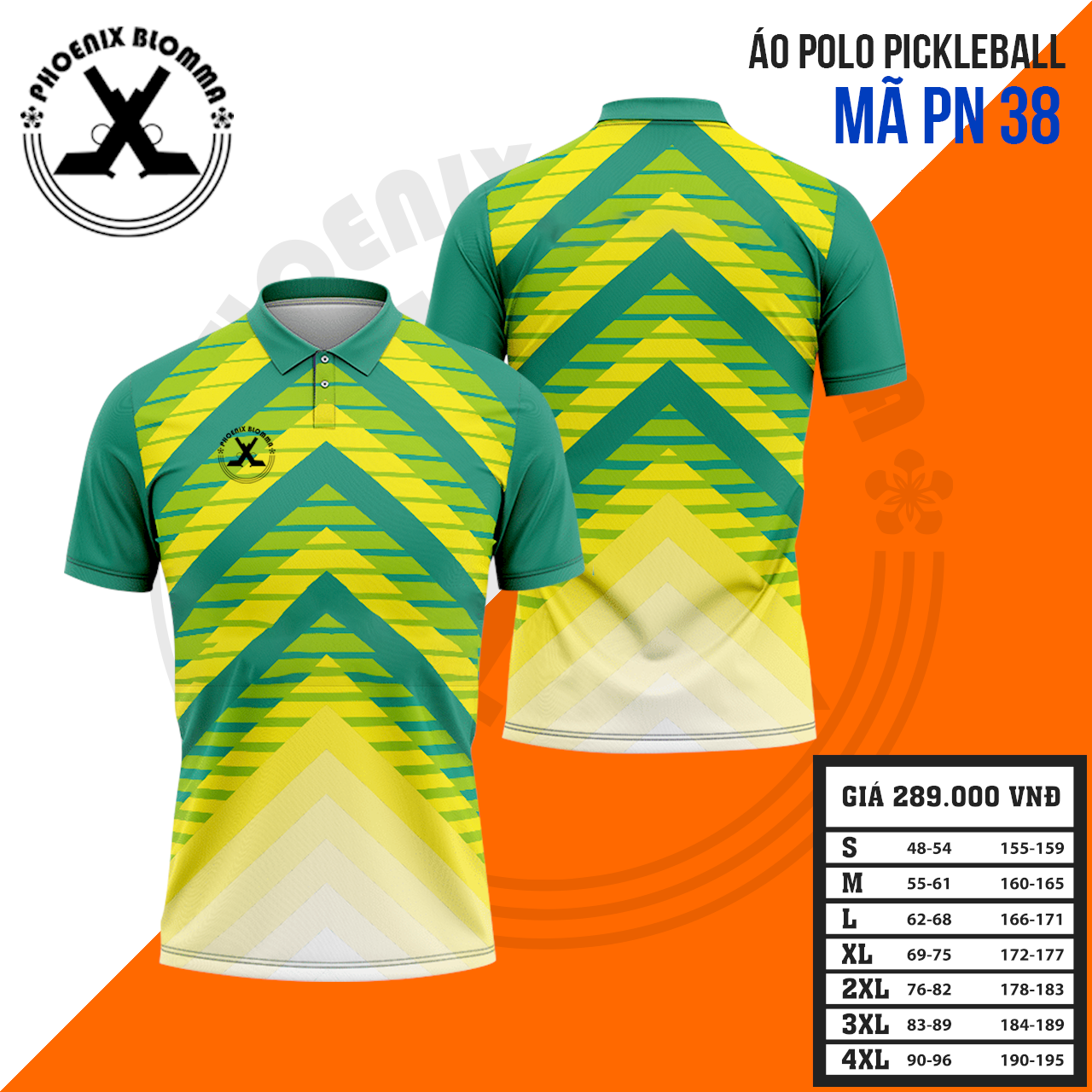 ÁO POLO PICKLEBALL 50