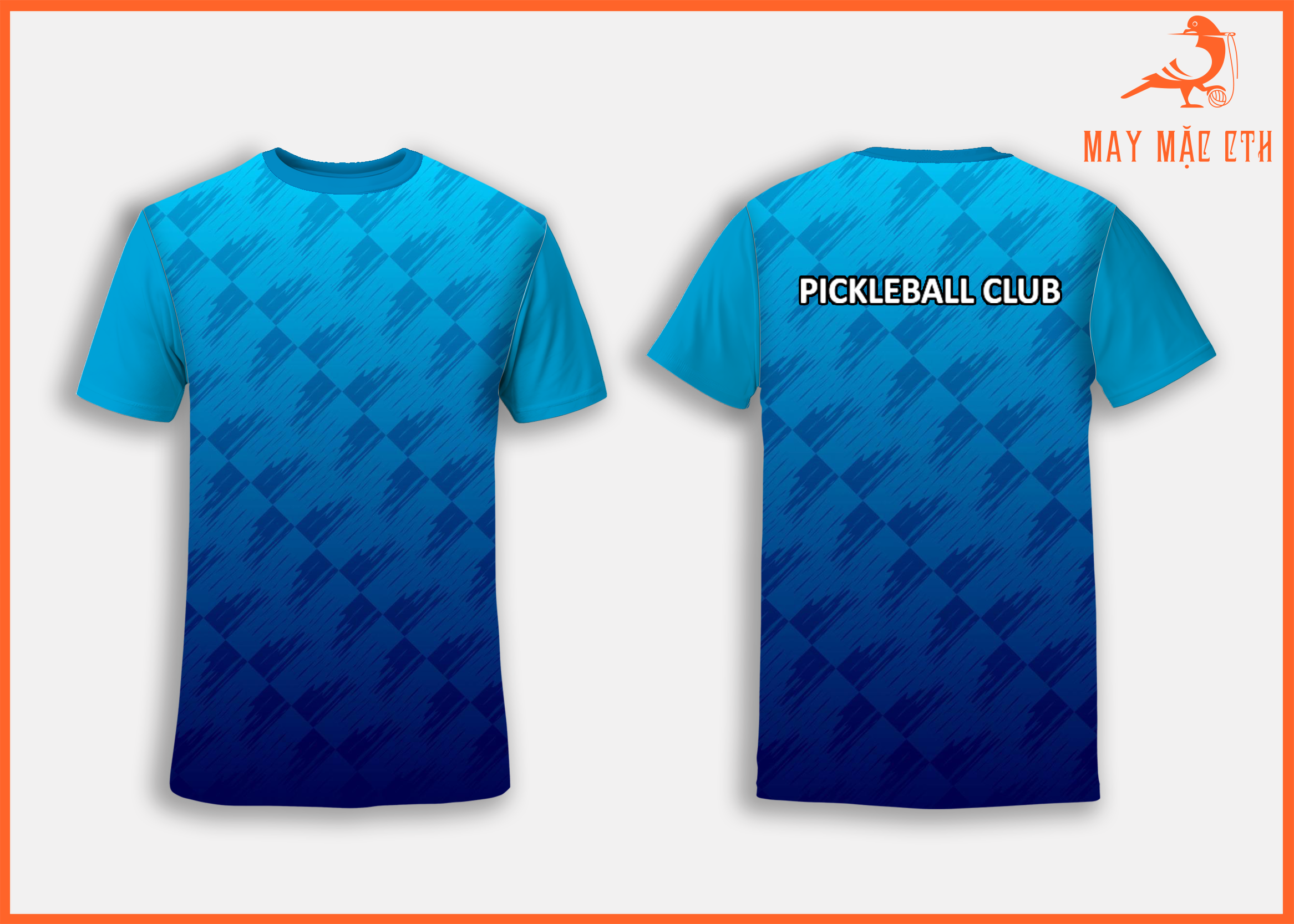 ÁO CỔ TRÒN  PICKLEBALL 03