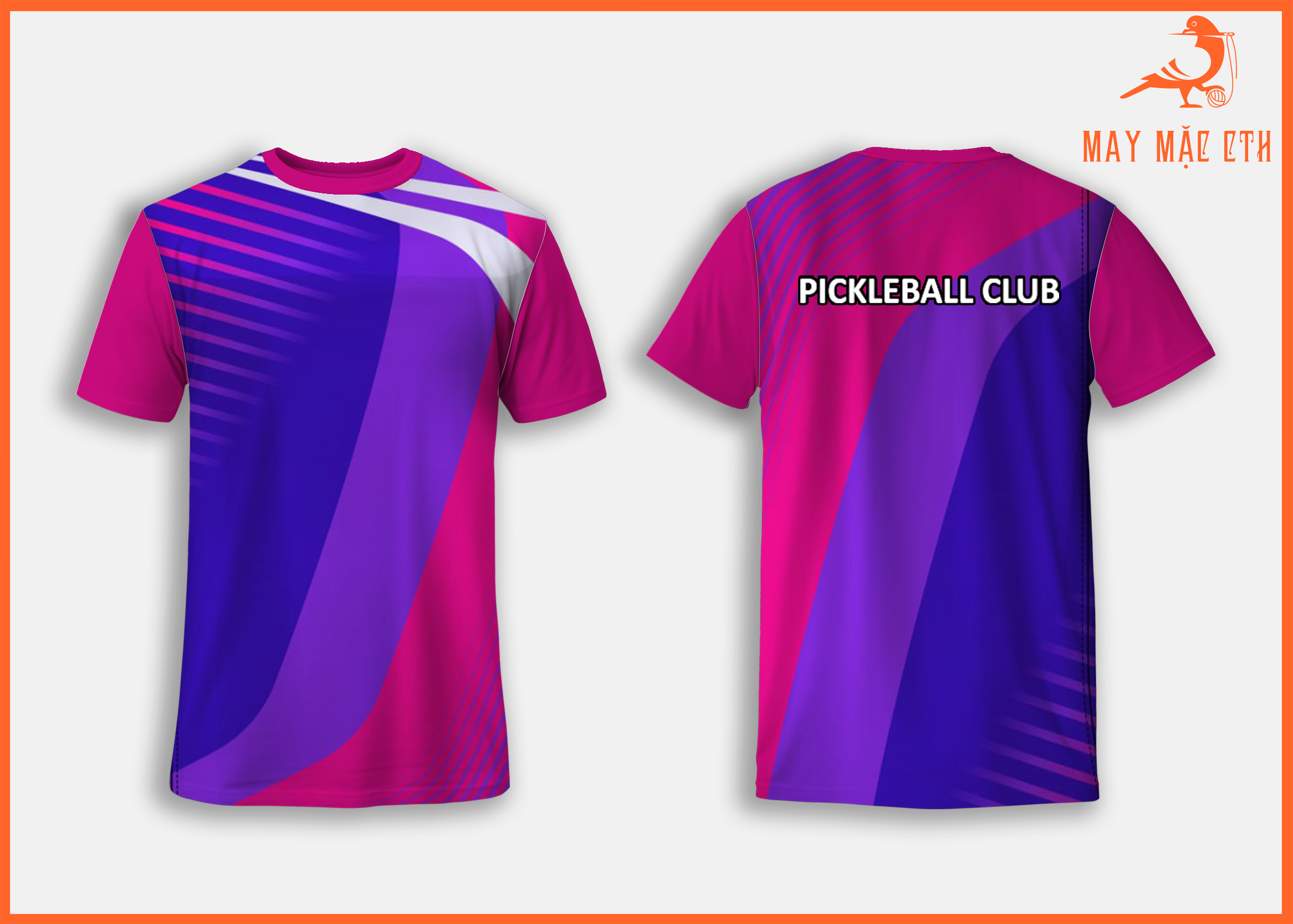 ÁO CỔ TRÒN  PICKLEBALL 38