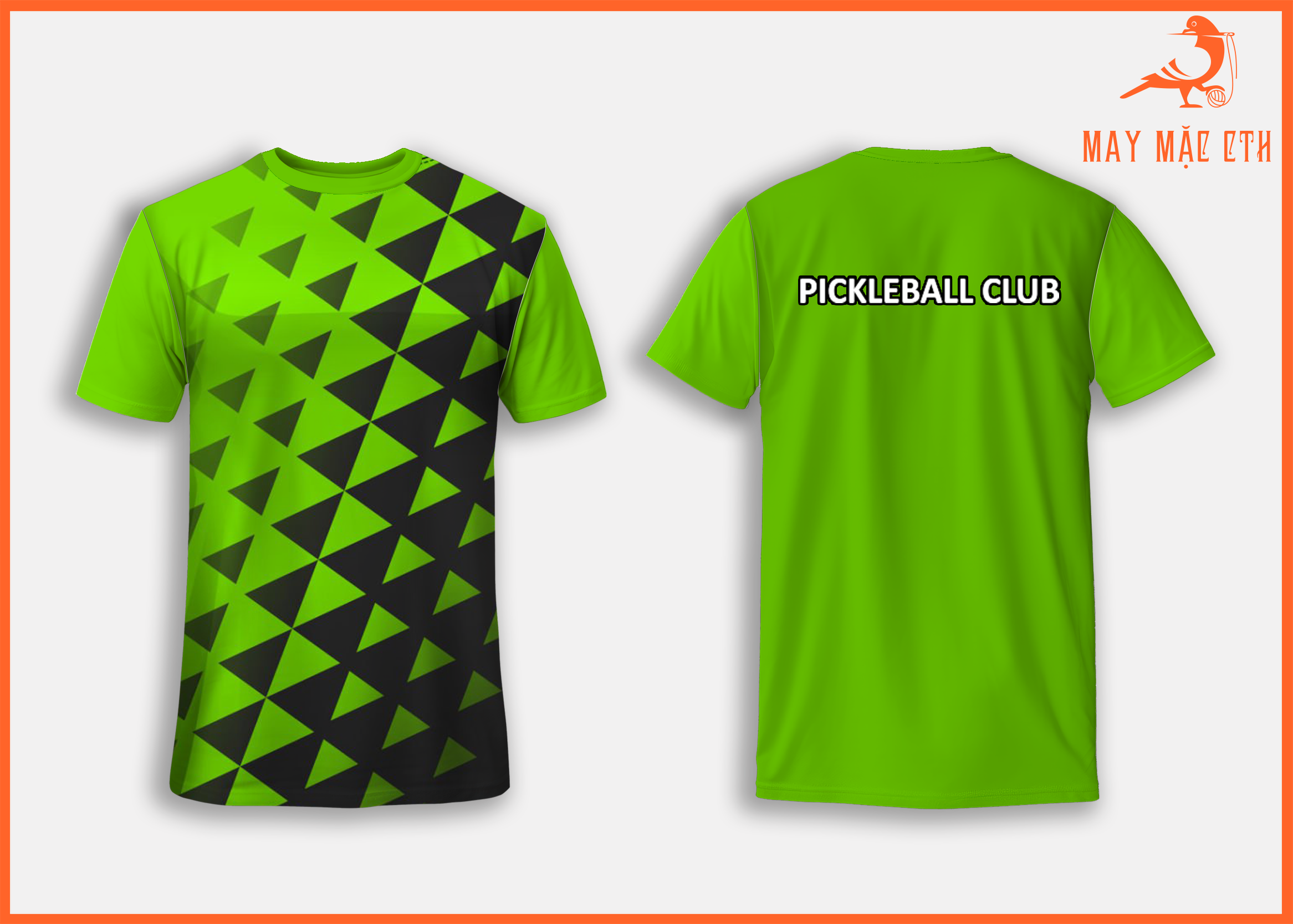 ÁO CỔ TRÒN  PICKLEBALL 40