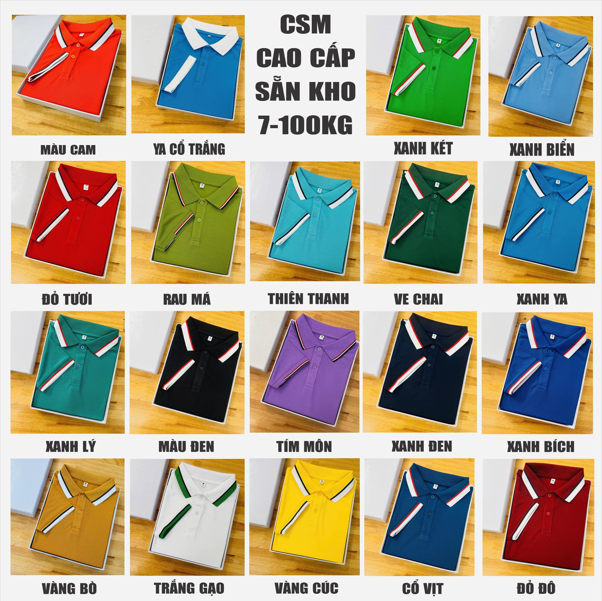 ÁO POLO ĐỒNG PHỤC 01