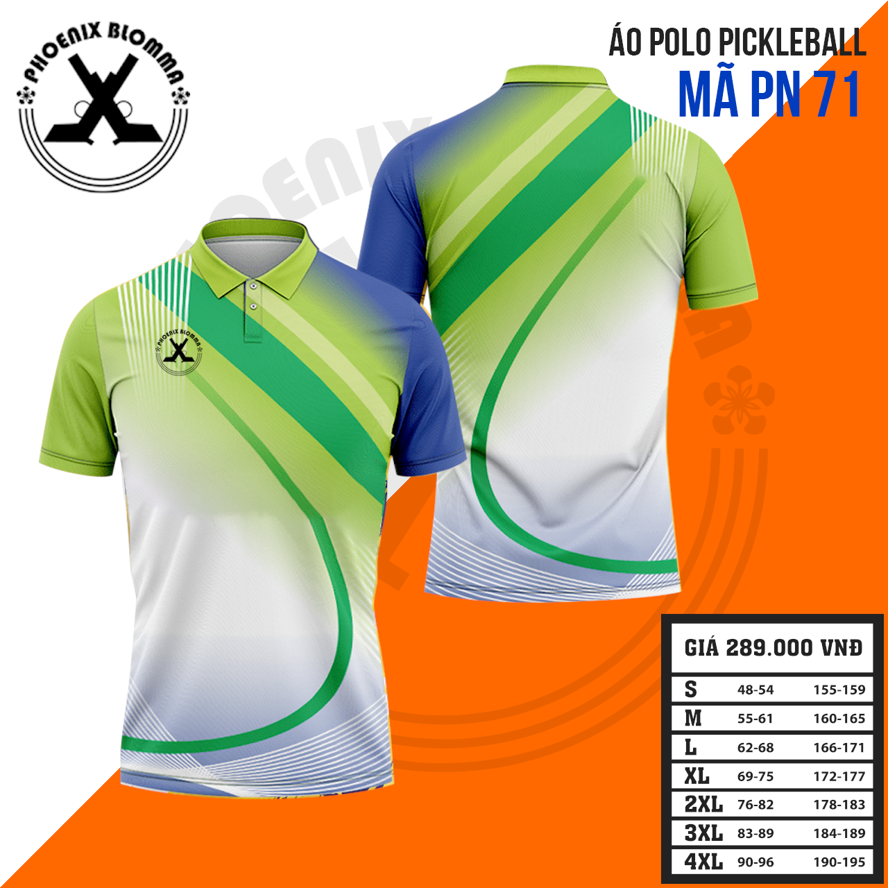 ÁO POLO PICKLEBALL 18