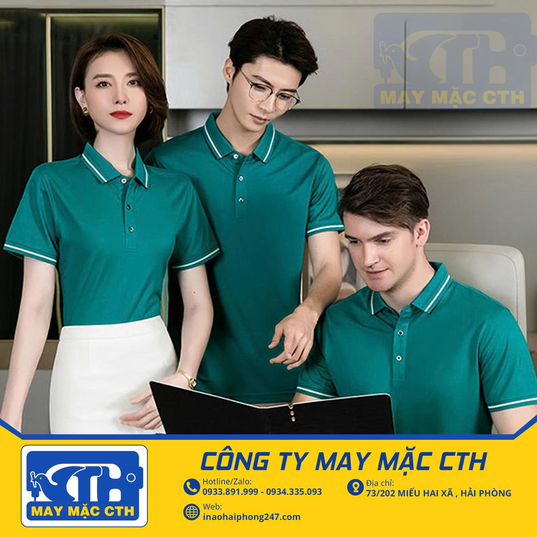 ÁO POLO ĐỒNG PHỤC 55